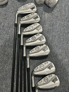 PXG 0311XP Gen 6 Double Chrome Iron Set 5-GW Reg GRAPHITE -1/4 newMIDSIZE GRIPS - Picture 1 of 12