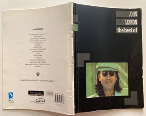 VINTAGE SPARTITO MUSICALE JOHN LENNON THE NEST OF FORTISSIMO 1995 canzoni - Picture 1 of 3