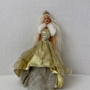 Vintage Millennium Celebration Barbie 2000 Special Edition Gold Dress - Bild 1 von 6