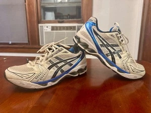 seltener Asics Gel Kayano 14 weiß/thunfischblau Herren 12 Laufschuh - Bild 1 von 16