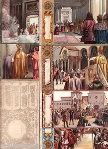 #PAPST LÖWE XIII. - 7 POSTKARTEN  - Bild 1 von 1