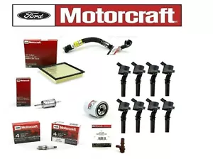 Tune Up Kit 2009-2010 Ford F150 4.6L High Performance Ignition Coil DG508 SP493 - Picture 1 of 4