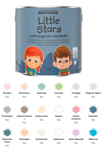 Little Stars 2,5 L. Luftreinigende Wandfarbe Kinderzimmer Kinderfarbe Gesundheit - Bild 1 von 24