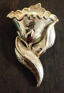 Gerry's Brosche Anstecknadel goldfarben Blume  - Bild 1 von 3