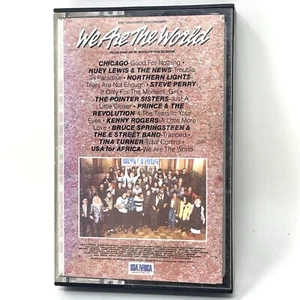 We are the World USA for Africa Cassette Tape 85 Chicago Bruce Springsteen - Picture 1 of 10