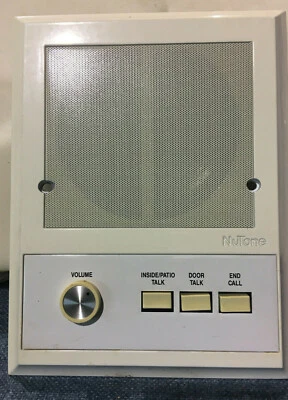 Brand New Nutone IS-445WH 5" Inside Intercom Speaker FOR USE WITH IMA-4406 - Image 1 of 4