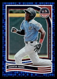 2024 Panini Stars & Stripes QUENTIN YOUNG BLUE 143/149 #114 - Picture 1 of 2