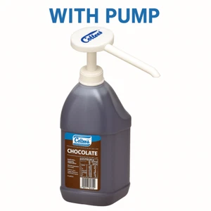 COTTEE'S COTTEES CHOCOLATE FLAVOUR TOPPING SYRUP 3L MilkShake Ice cream + PUMP - Picture 1 of 1
