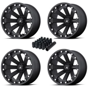 Rueda MSA M20 Kore Negro Mate 14x7 4/110 2+5 UTV SXS - Paquete de 4 - Imagen 1 de 4