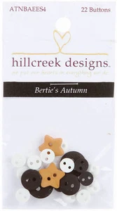 Bertie's Autumn Button Pack by Hillcreek Designs & Bonnie Sullivan - Picture 1 of 2