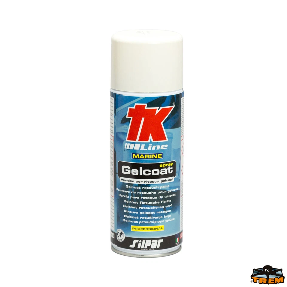 * GELCOAT SPRAY PER RIPARAZIONE 400 ML BIANCO  - Immagine 1 di 1