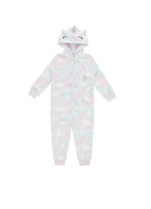 Pyjama combinaison fille licorne à Capuche 1 au 6 ans - Imagen 1 de 7