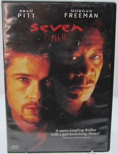 Seven (DVD, 1995) Brad Pitt, Morgan Freeman - Picture 1 of 3