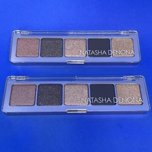 Natasha Denona Rose & Wood Eyeshadow Palette 0.34 oz (Lot of 2) - Picture 1 of 6