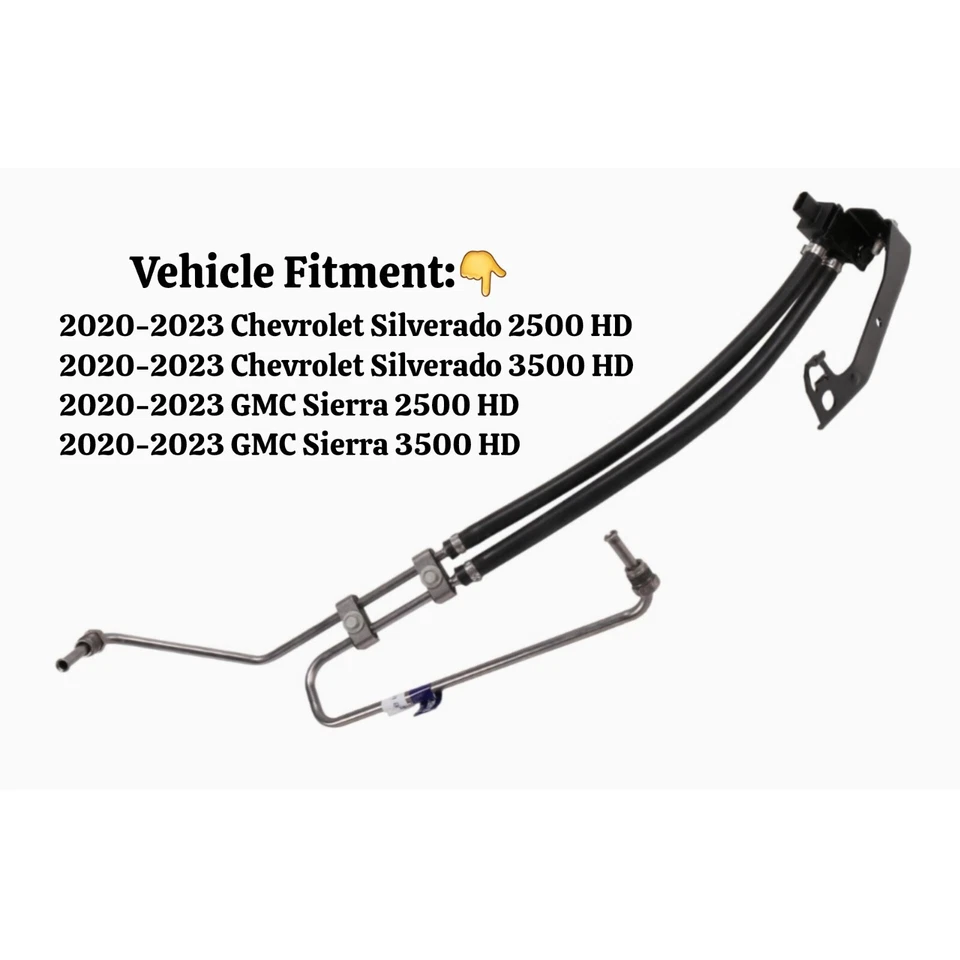 Tubo sensor diferencial de pressão de escape ACDelco GM equipamento original 84346523 - Imagem 1 de 4