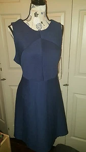 Women's daisy fuentes dark blue dress size XL sleeveless MSRP $64 brand new - Bild 1 von 4