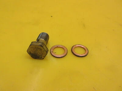 ARCTIC CAT BEARCAT PROCROSS F1100 BRAKE HOSE LINE BANJO BOLT COPPER WASHERS - Image 1 of 4