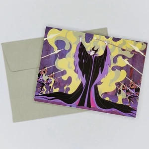 Maleficent Blank Notecard Disney Villains Sleeping Beauty 4x5 - Picture 1 of 4