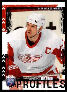 2006-07 Be A Player Profiles Nicklas Lidstrom 355/499 #PP14