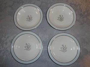 Noritake Bluebell Coupe Suppenschüsseln #5558 Menge 4 Schüsseln 7 1/2" Durchmesser - Bild 1 von 7