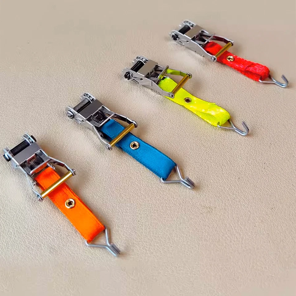 Adjustable Spare Tire Tie Down Strap For 1/10 1/14 RC Car Crawler Trucks Vans - Image 1 of 4