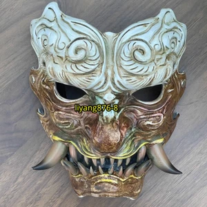 Game Wukong Nuo Resin Mask Full Face Masks Adult Halloween Cosplay Props - Picture 1 of 7