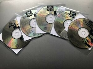 Karaoke cd+g discs x 5, Polydor/BMB , see notes & descript. 95 trks/artist, NEW