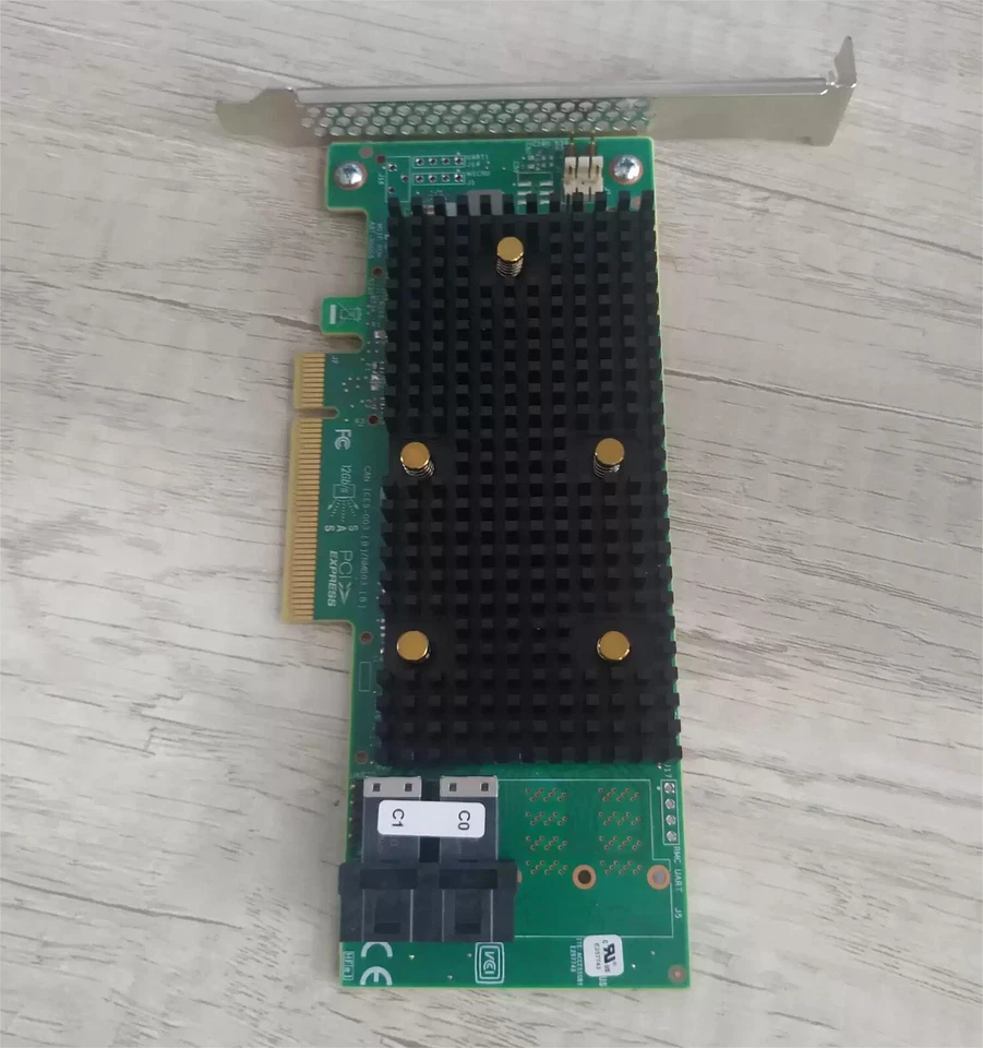 New Sealed BroadCom 9440-8i SAS/SATA/NVME TRI-MODE 12Gb/s RAID Controller Card - Image 1 of 3