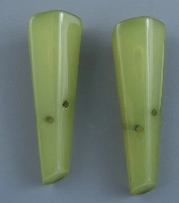 TOGGLE CLOTHING BUTTON -GREEN - SET OF 3 - Image 1 of 3