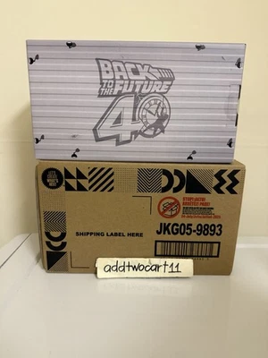 NEW Mattel Creations Hot Wheels Back to the Future 40th Anniversary - FREE SHIP - Image 1 of 3