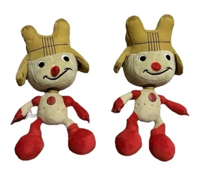 Menge von zwei Four Seasons Hotel Plüsch Wackelkopf Puppe Roboter Chicago 9 1/2 Zoll - Bild 1 von 4