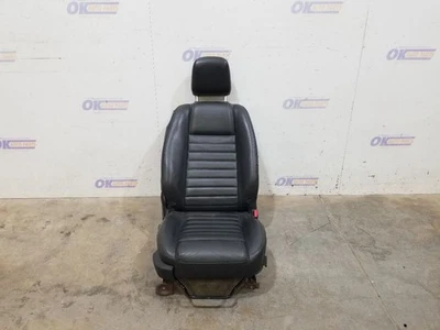 06 2006 FORD MUSTANG GT FRONT MANUAL BUCKET SEAT BLACK LEATHER RIGHT PASSENGER Foto 1 de 4