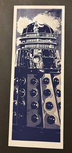 Poster serigrafato Tim Doyle Dr Who Dalek 2013 - Foto 1 di 1