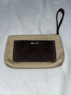 The Sak Beige/brown Wristlet/wallet 8” x 5” - Image 1 of 4