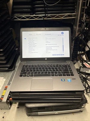 Lot of 5 HP EliteBook Folio 1040 G2 14" i7-5650U 8GB 256GB SSD Adapter Batt Bad - Image 1 of 4