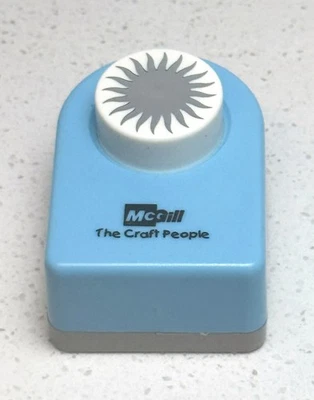 McGill Craft Paper Punch Sunburst Starburst Shape Scrapbooking Tool - Image 1 of 3