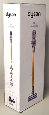 Dyson V8 Absolute Kabelloser Akkustaubsauger Silber/Gelb Neu - Bild 1 von 4