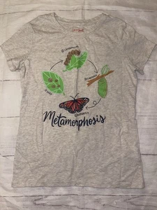 Girls Large 10/12 Cat & Jack Metamorphosis Shirt - Picture 1 of 3
