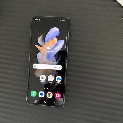 Samsung Galaxy Z Flip 4 5G F721U 128GB Blue (Charter) READ - Image 1 of 3