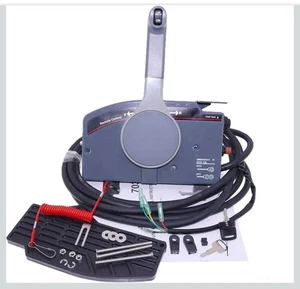 Boat Remote Control Box for Yamaha Outboard 10 Pin PUSH Throttle 703-48205-16-p - Picture 1 of 11