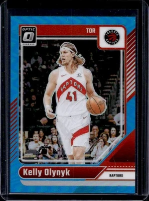 2024-25 Donruss Optic Kelly Olynyk Aqua #87/225 Raptors - Image 1 of 2