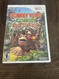 Nintendo Wii Donkey Kong Country Returns solo custodia gioco, senza disco o manuale - Foto 1 di 2