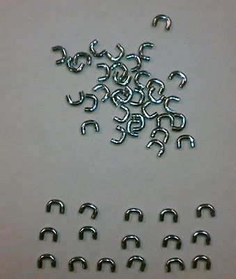 T-JET HO SLOT CAR 45 TRACK JOINERS LOCKS. STEEL FITS AURORA MODEL MOTORING - Image 1 of 3