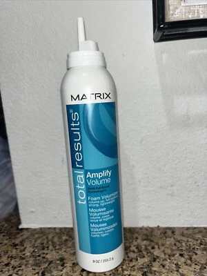 Matrix Total Results 高放大泡沫丰盈 9 盎司原装配方 全新  — 第 1/2 张图片
