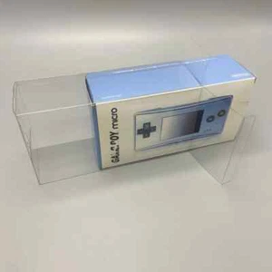Transparent Box Protector For Nintendo Game Boy MICRO/GBM Collect Display Case - Picture 1 of 4
