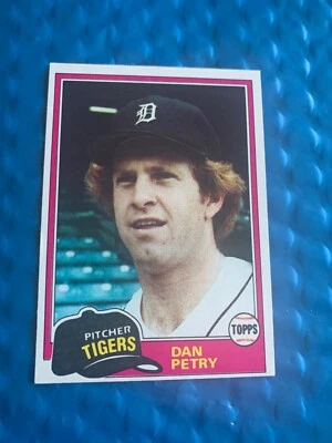 1981 Topps #59 Dan Petry NM/MT Tigers - Image 1 of 2