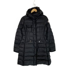 MONCLER HERMINE Down with hood coat 1 black