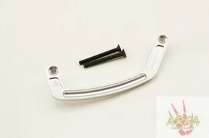 Area Racing Fan Cover Brace For hpi, km, rovan 1/5 baja one piece, silver - Picture 1 of 1