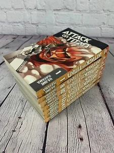 Attack on Titan 1,8,10,11,12,13,14 English Manga Graphic Novel Hajime Isayama - Picture 1 of 11