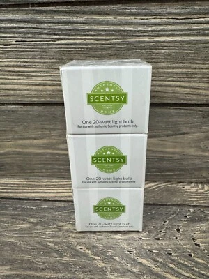 Bombillas Scentsy 20 vatios - Pack de 3 Foto 1 de 3